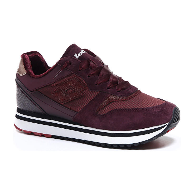 Lotto Slice W Sneakers Burgundy | H6XO4CBQ