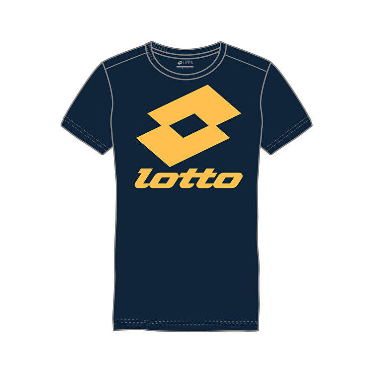 Lotto Smart B Ii Js T Shirts Navy | TDR8DBFL