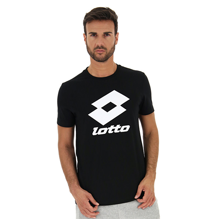 Lotto Smart Ii Js T Shirts Black | 0DE9PJZA