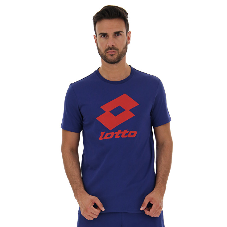 Lotto Smart Ii Js T Shirts Blue | QTQSD25Z