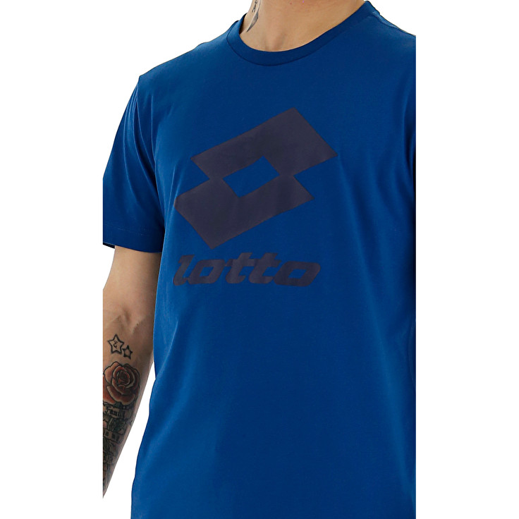 Lotto Smart Ii Js T Shirts Blue | UFWKJ4WZ