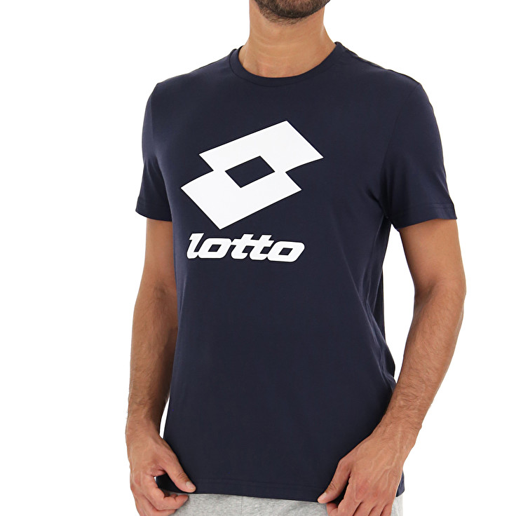 Lotto Smart Ii Js T Shirts Navy | U2PKOLQR