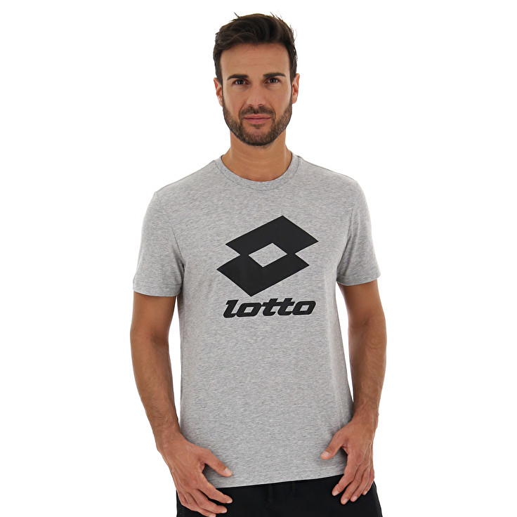 Lotto Smart Ii Mel Js T Shirts Grey | TE4DSCDB