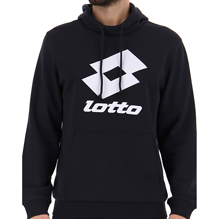 Lotto Smart Ii Sweat Hd Ft Sweatshirt Black | Y6FEMGPQ