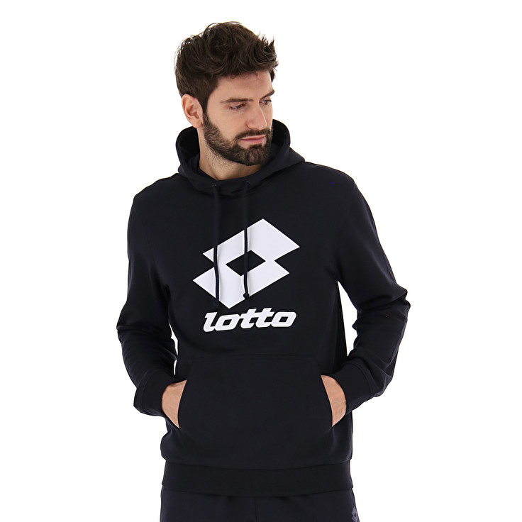 Lotto Smart Ii Sweat Hd Ft Sweatshirt Black | Y6FEMGPQ