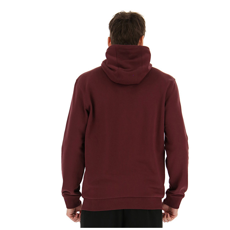 Lotto Smart Ii Sweat Hd Ft Sweatshirt Red | C8JENHZL