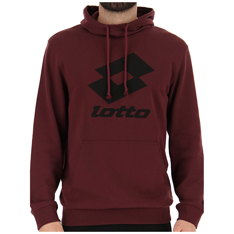 Lotto Smart Ii Sweat Hd Ft Sweatshirt Red | C8JENHZL