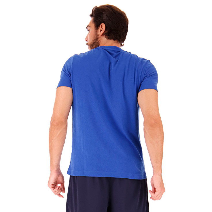 Lotto Smart Js T Shirts Blue | QH9CLEMC