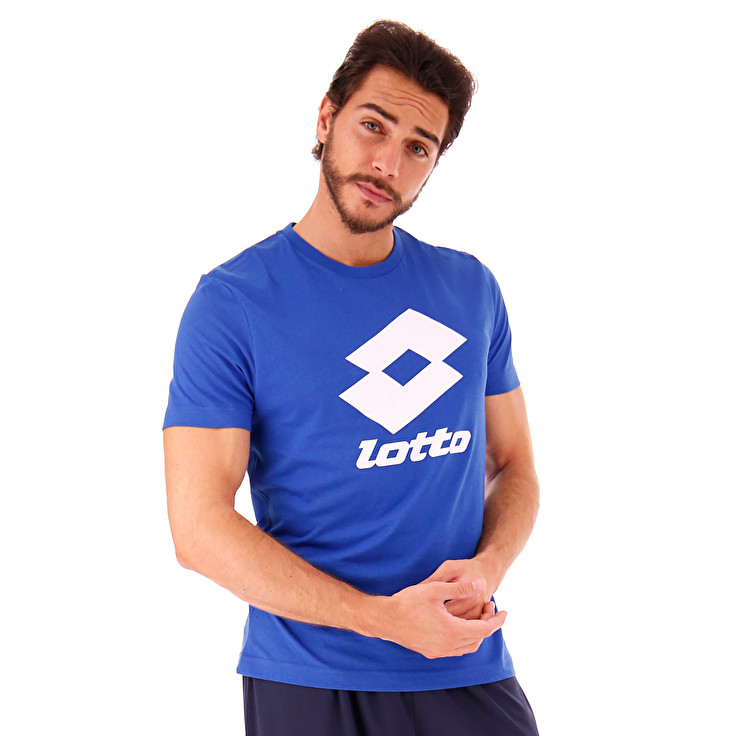 Lotto Smart Js T Shirts Blue | QH9CLEMC