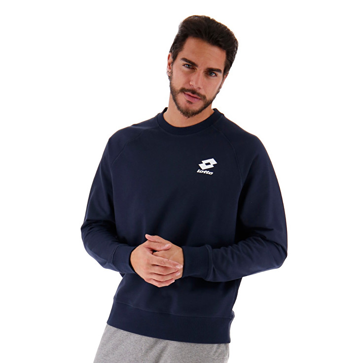 Lotto Smart Sweat Rn Ft Lb Tracksuits Navy | VMBXIYO2