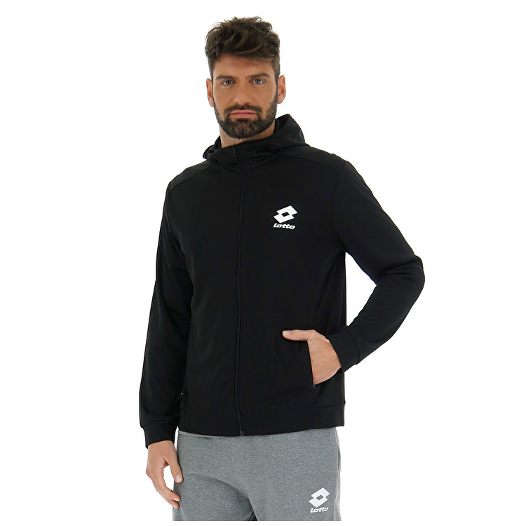 Lotto Smart Sweat Sweatshirt Black | 4FLANORD