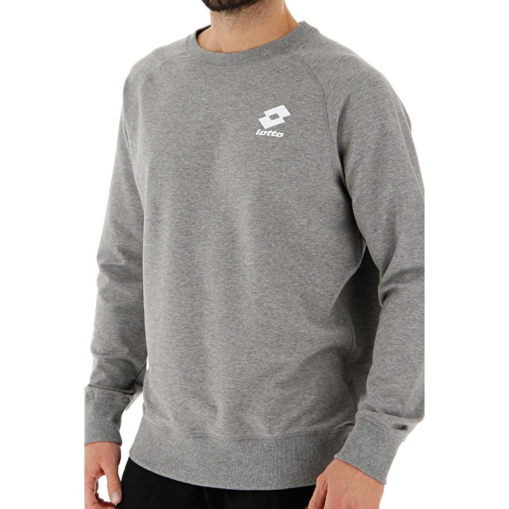 Lotto Smart Sweat Sweatshirt Grey | XWAUOU83