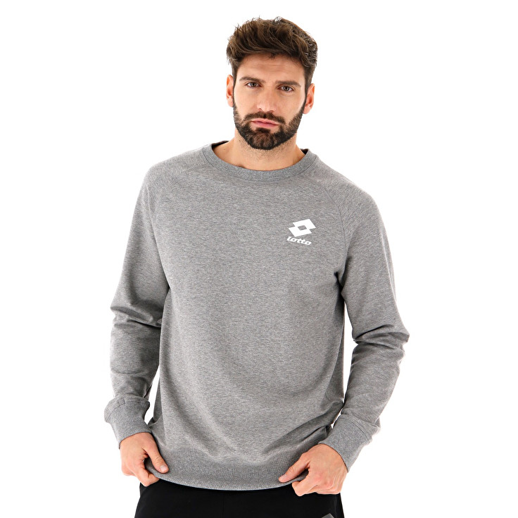 Lotto Smart Sweat Sweatshirt Grey | XWAUOU83