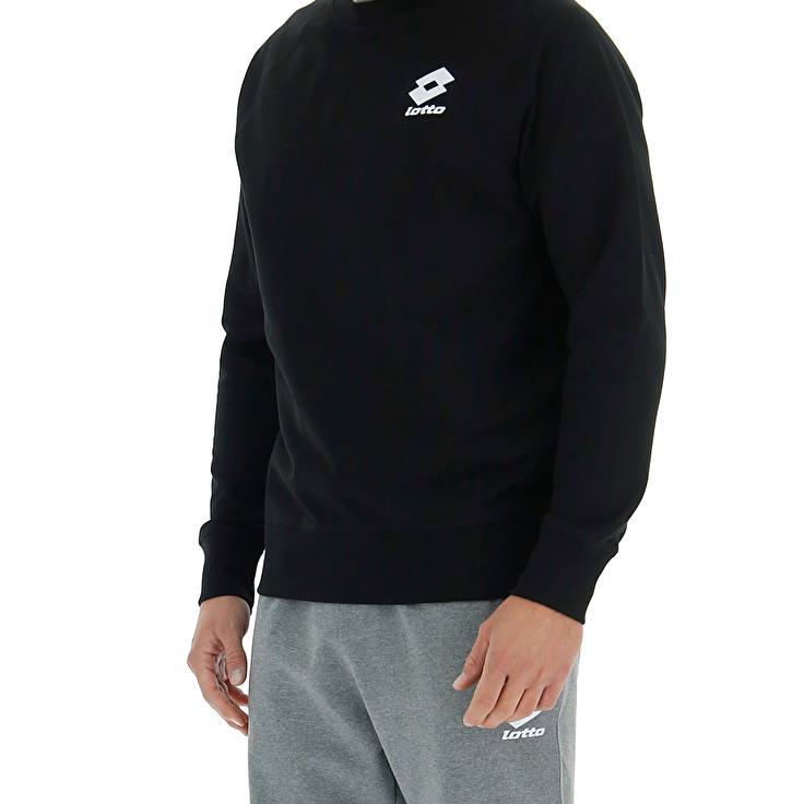 Lotto Smart Sweat Tracksuits Black | NRB8ZSOW