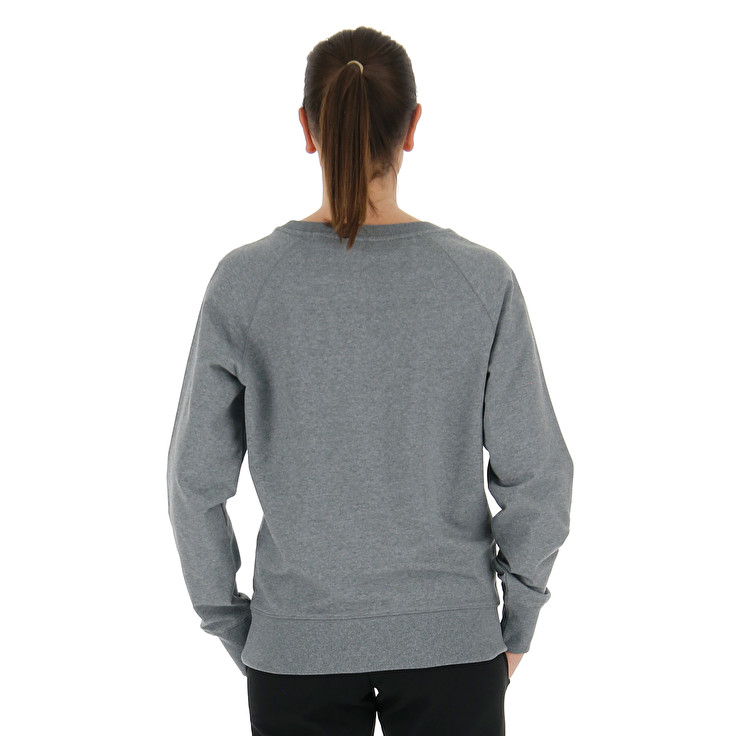 Lotto Smart Sweat W Sweatshirt Grey | 16ERNQP5