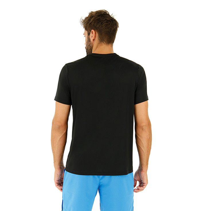 Lotto Smart T Shirts Black | PYSER2IC