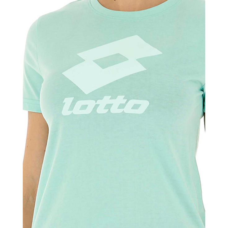 Lotto Smart W Prt Js T Shirts Green | MFGEZU9K