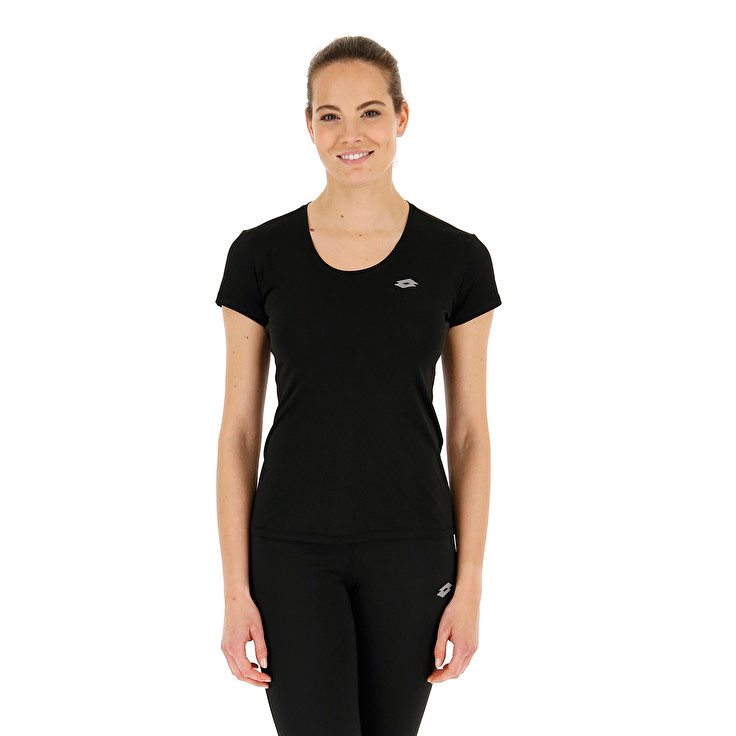 Lotto Smart W T Shirts Black | 16RXOB3H