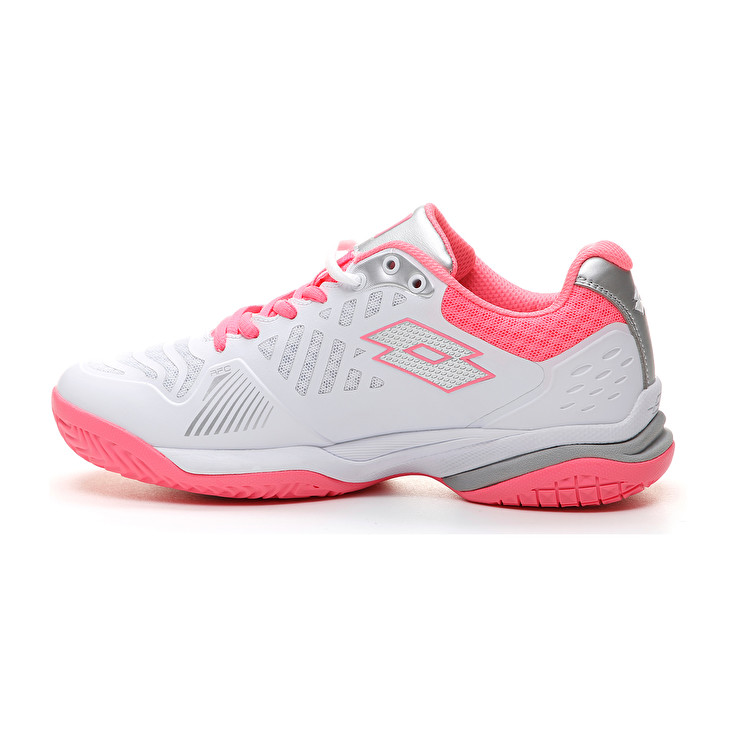 Lotto Space 400 Alr W Tennis Shoes White / Pink | VGK8HAYB