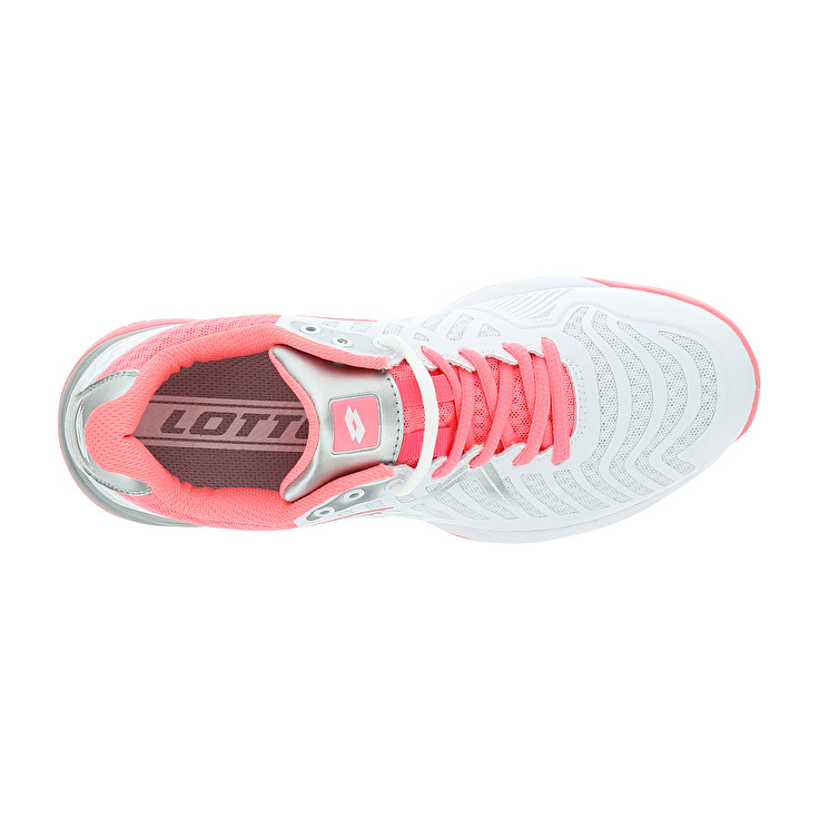 Lotto Space 400 Alr W Tennis Shoes White / Pink | VGK8HAYB