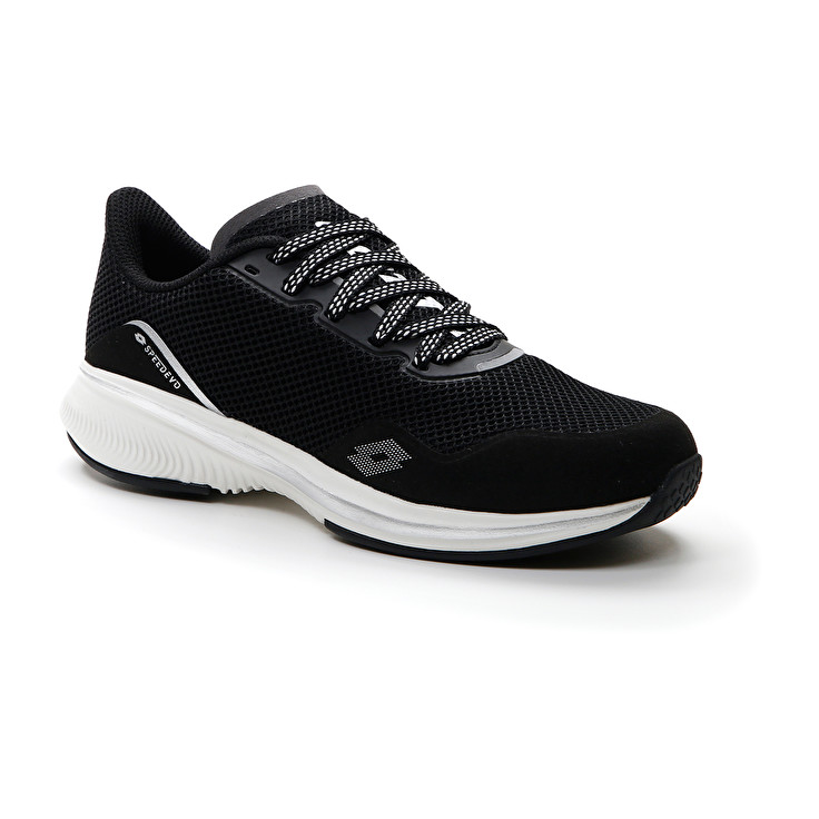 Lotto Speedevo 502 W Running Shoes Black / White | UFAUQJLI