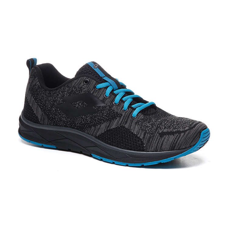 Lotto Speedride 200 V Running Shoes Black / Blue | BEYRUZPP