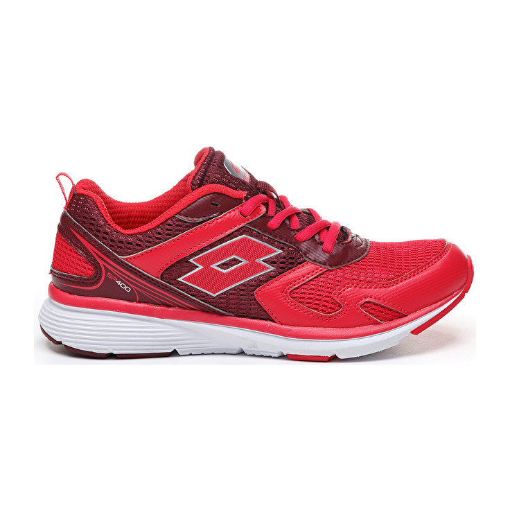 Lotto Speedride 400 W Running Shoes Red | J6QVCHWY