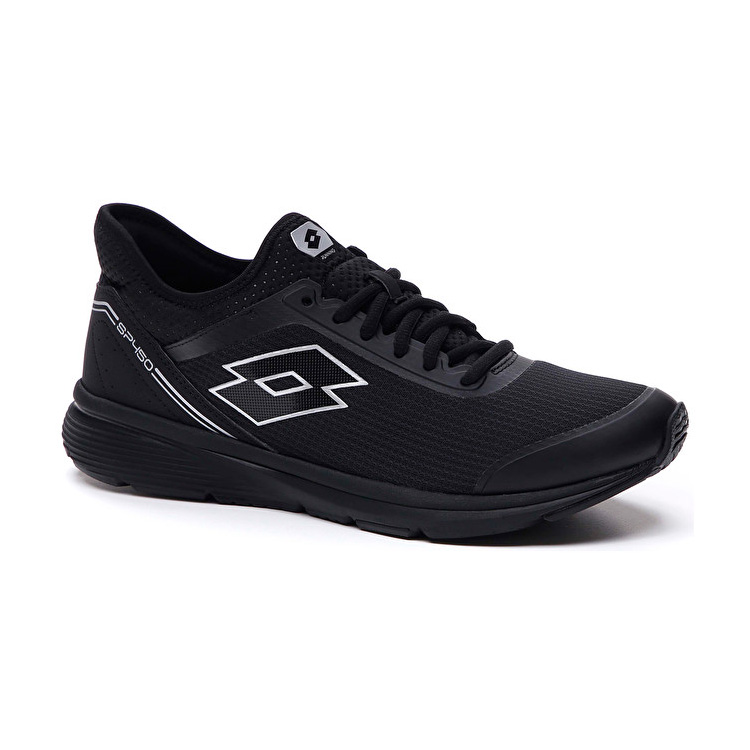 Lotto Speedride 450 Ii Running Shoes Black / Silver | HAN4ZKK7