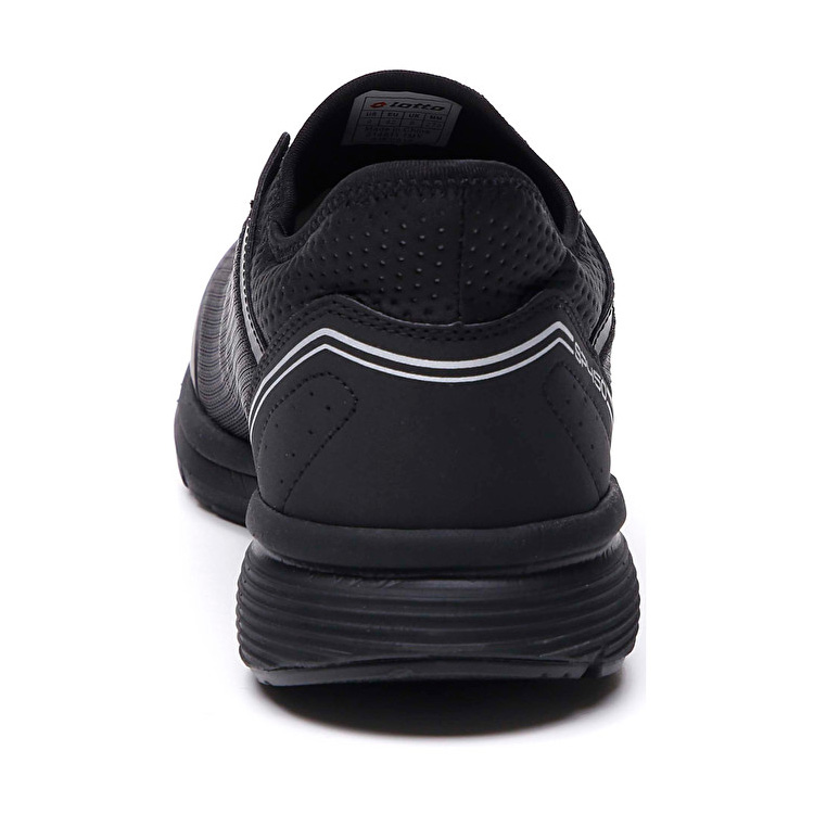 Lotto Speedride 450 Ii Running Shoes Black / Silver | HAN4ZKK7