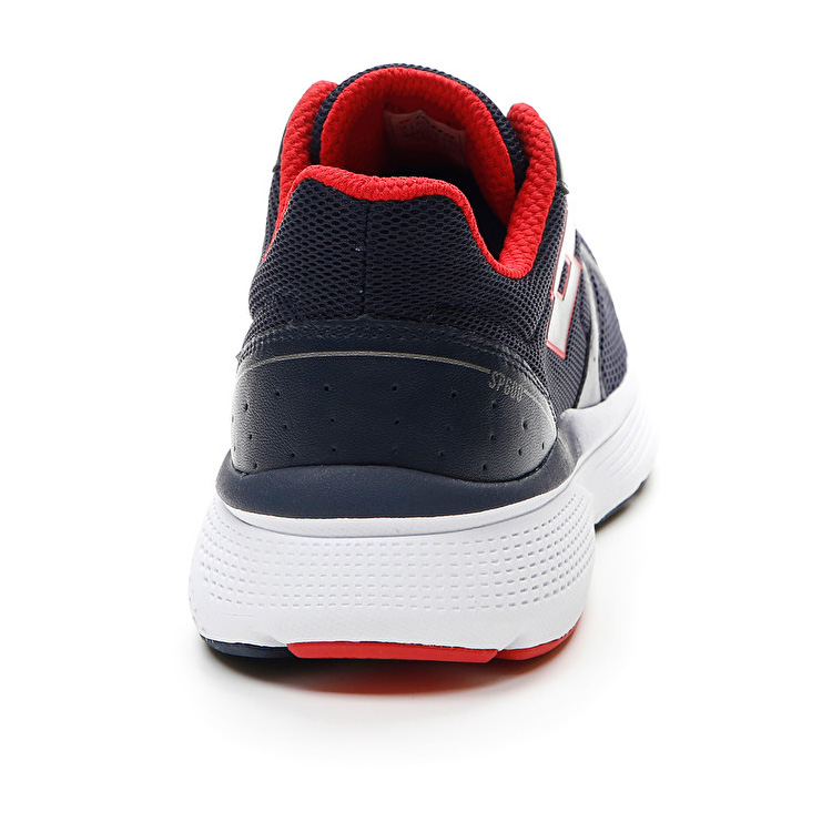 Lotto Speedride 600 Ix Running Shoes Navy / Red | RFDAGBHQ