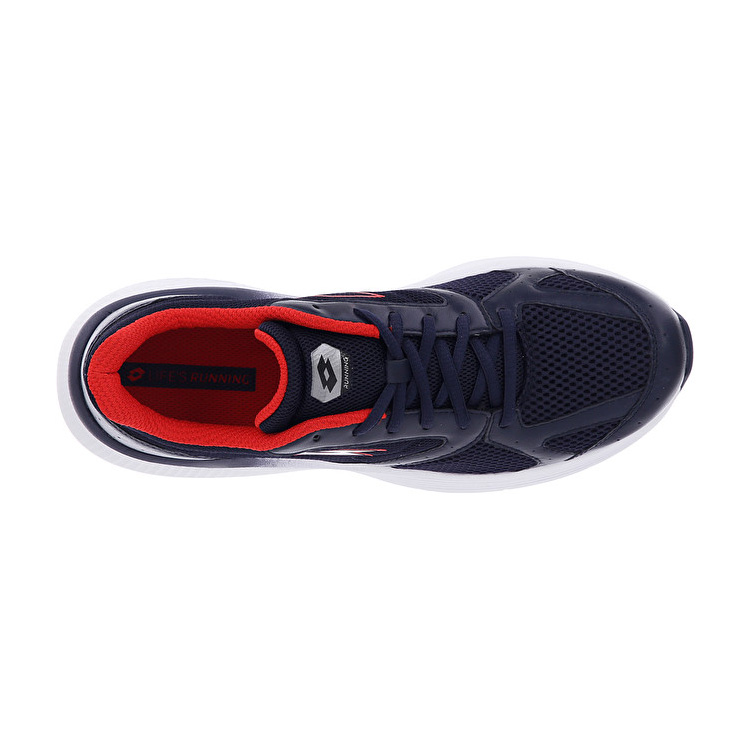 Lotto Speedride 600 Ix Running Shoes Navy / Red | RFDAGBHQ