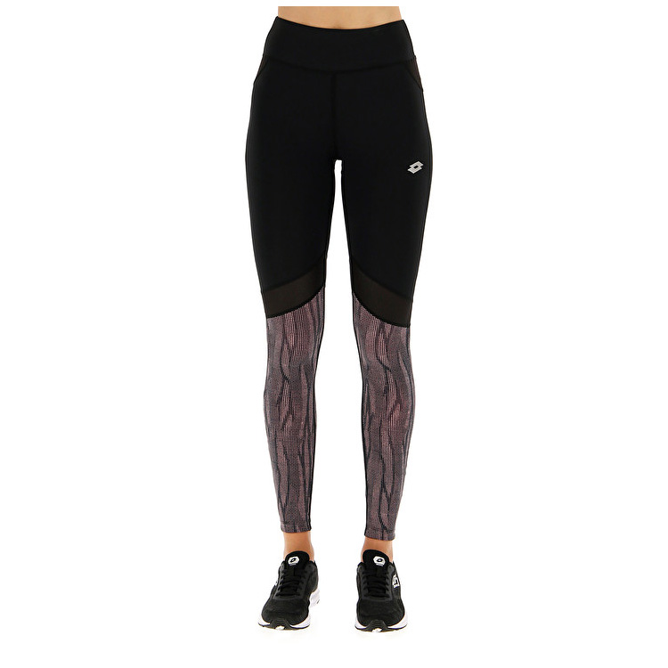 Lotto Speedrun W Ii Leggings Black | IBRTLMCE