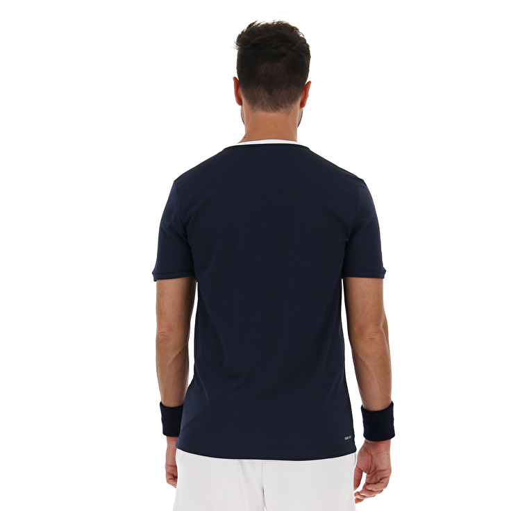 Lotto Squadra Ii Pl T Shirts Navy | H9Z3SMRX