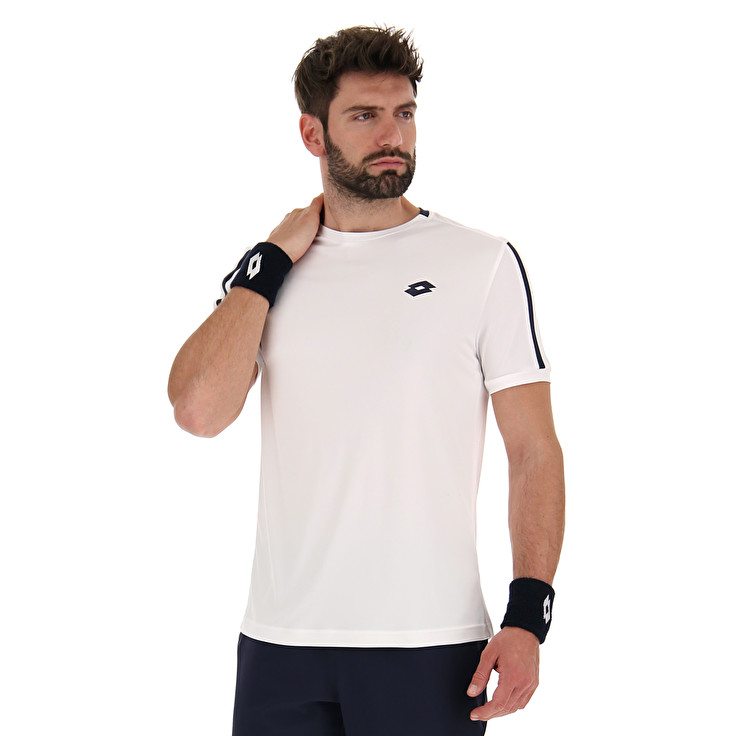 Lotto Squadra Ii Pl T Shirts White | SER40FFG