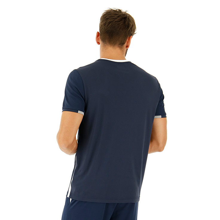 Lotto Squadra T Shirts Navy | EVLW7SSD