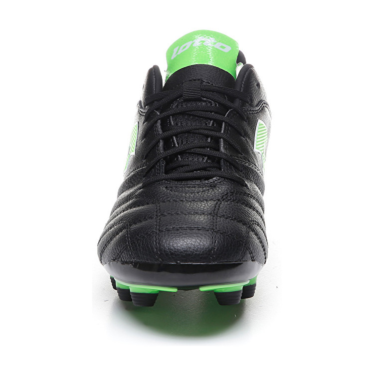 Lotto Stadio 300 Ii Fg Soccer Shoes Black / Green | I67U4WUB