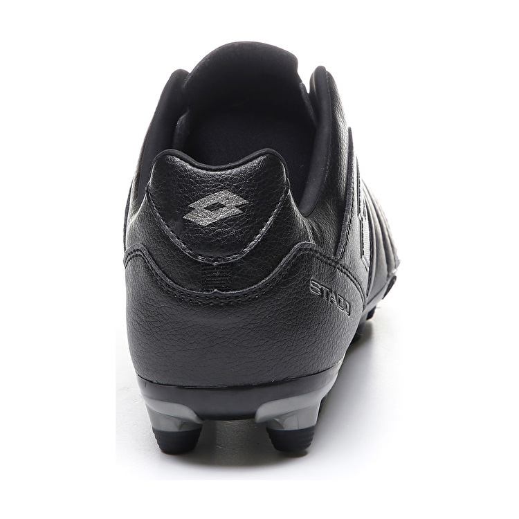 Lotto Stadio 300 Ii Fg Soccer Shoes Black | XKO1ZQE2