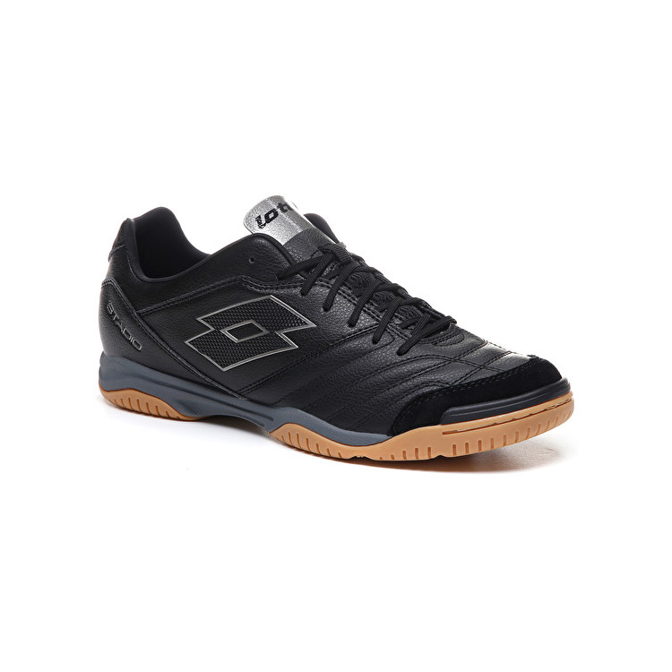 Lotto Stadio 300 Ii Id Soccer Shoes Black | 0GI3VMJT