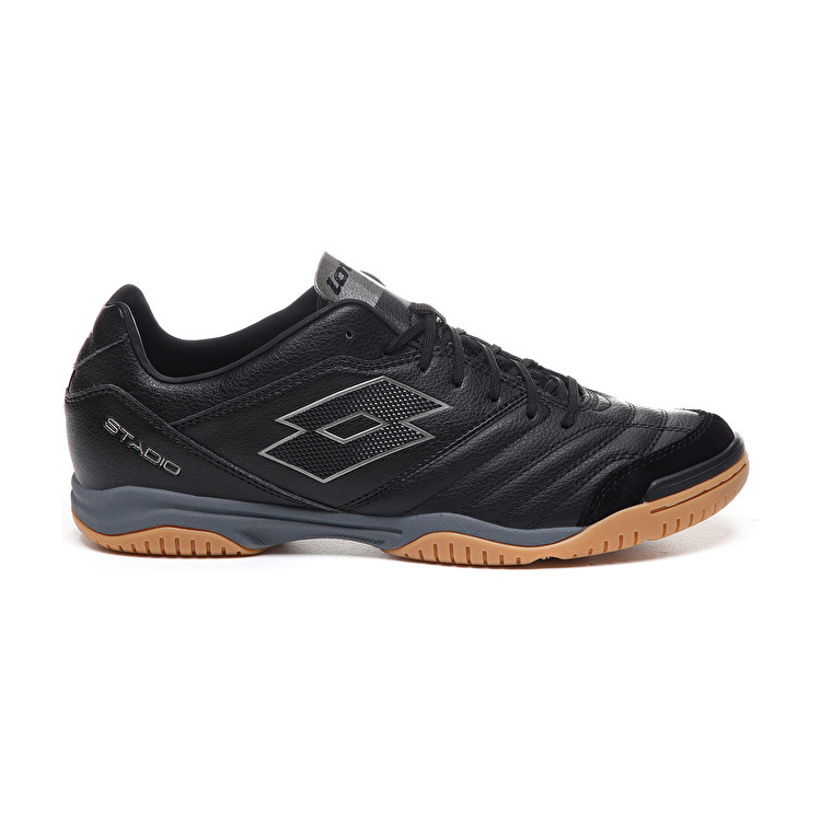 Lotto Stadio 300 Ii Id Soccer Shoes Black | 0GI3VMJT