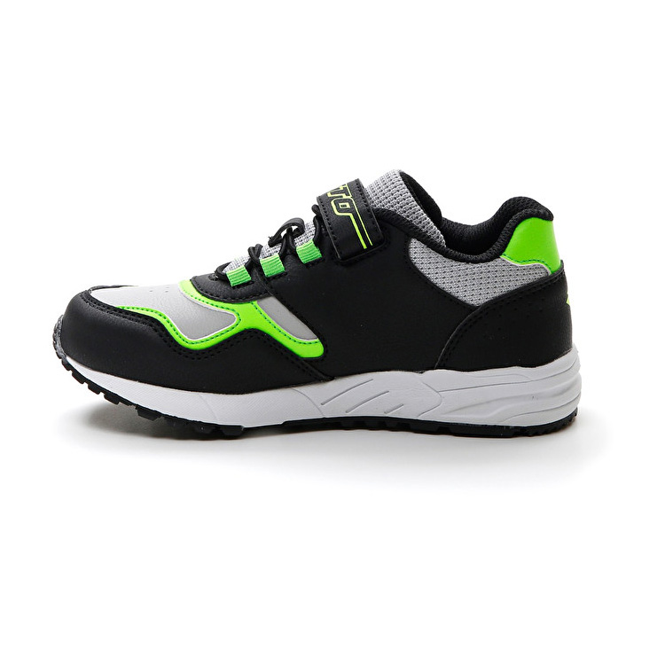 Lotto Strada Amf Evo Cl Sl Sneakers Black / Grey / Green | VPPZUNOC