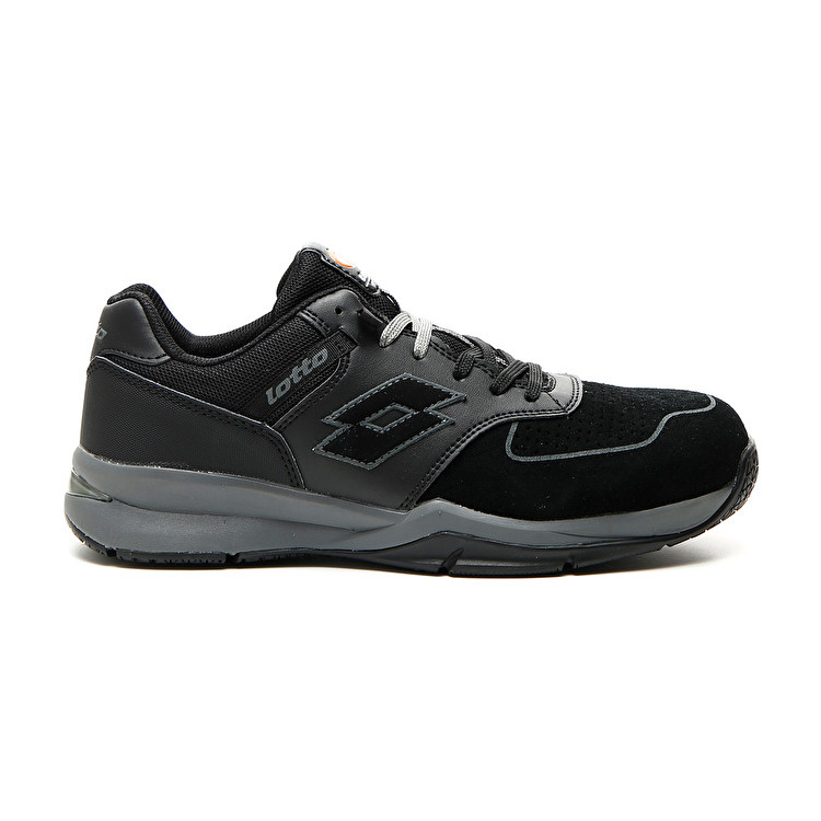 Lotto Street S1p Src Safety Shoes Black / Grey | KCT4OA1H