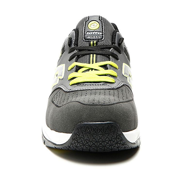 Lotto Street S1p Src Safety Shoes Grey / Yellow | JDO092N3