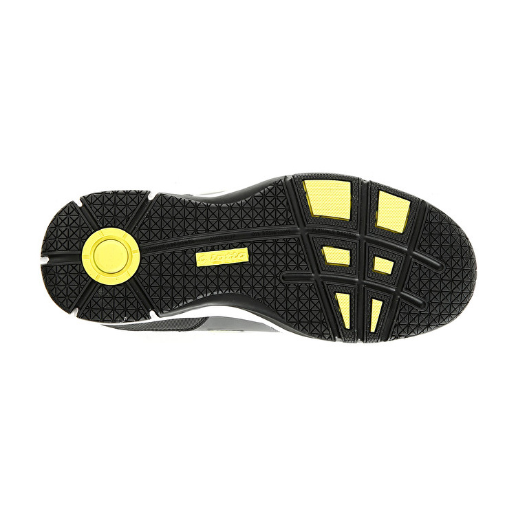 Lotto Street S1p Src Safety Shoes Grey / Yellow | JDO092N3