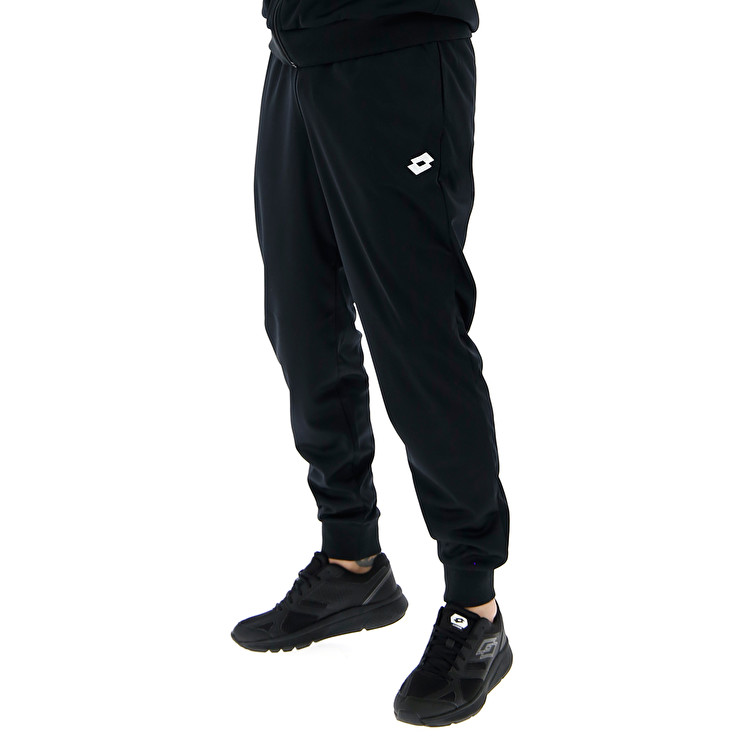 Lotto Suit Circle Ii Bs Rib Pl Tracksuits Black | YFUHTVHS