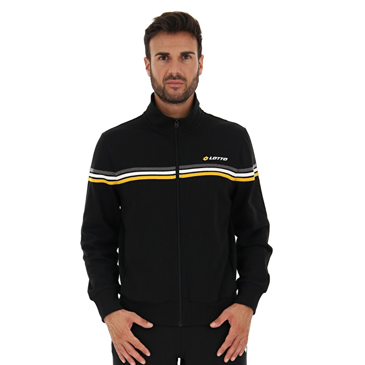 Lotto Suit Dual Iii Rib Fl Tracksuits Black | FVDKGF69