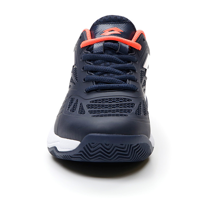 Lotto Superrapida 200 Ii Prt W Padel Shoes Navy / White / Coral | 28XK6Z9J