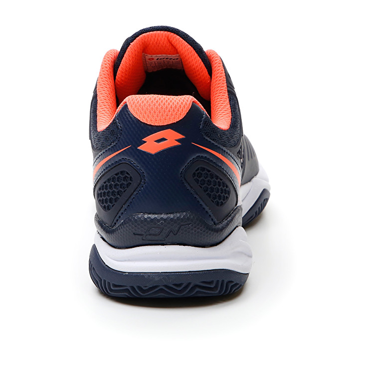 Lotto Superrapida 200 Ii Prt W Padel Shoes Navy / White / Coral | 28XK6Z9J