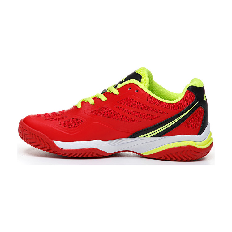 Lotto Superrapida 200 Jr L Padel Shoes Red / Green | BXKDVHDZ