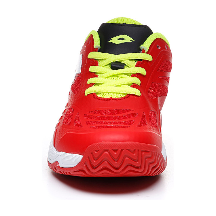 Lotto Superrapida 200 Jr L Padel Shoes Red / Green | BXKDVHDZ