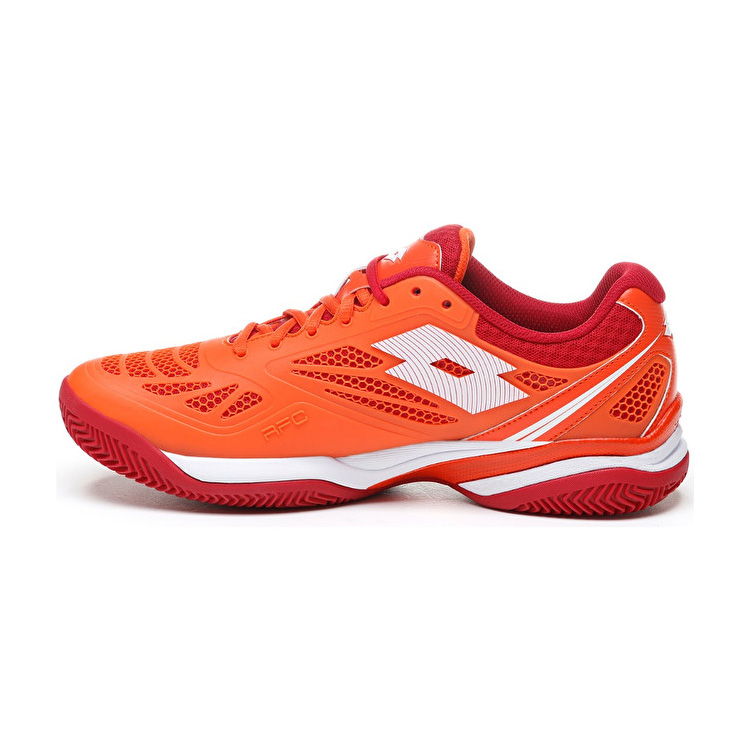 Lotto Superrapida 200 Prt Padel Shoes Orange / White | XB2VS8KI